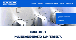 Desktop Screenshot of huoltolux.fi