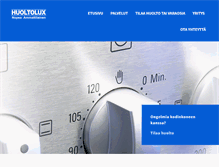Tablet Screenshot of huoltolux.fi